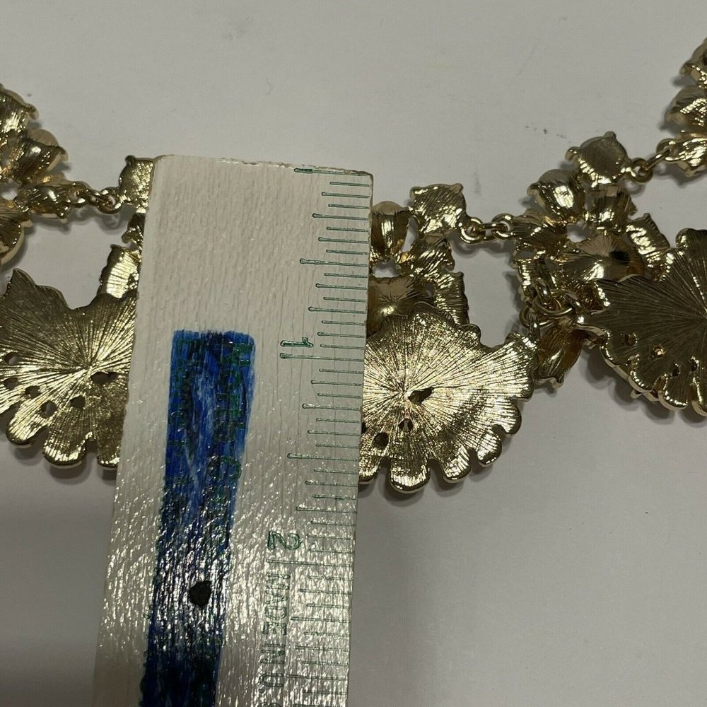 Natasha Multi-Stone Statement Collar Necklace Ele… - image 6